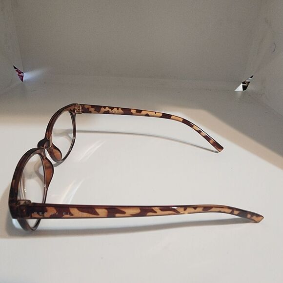 Perry Ellis Brown Tortoiseshell Prescription Glasses Frames - Picture 5 of 6